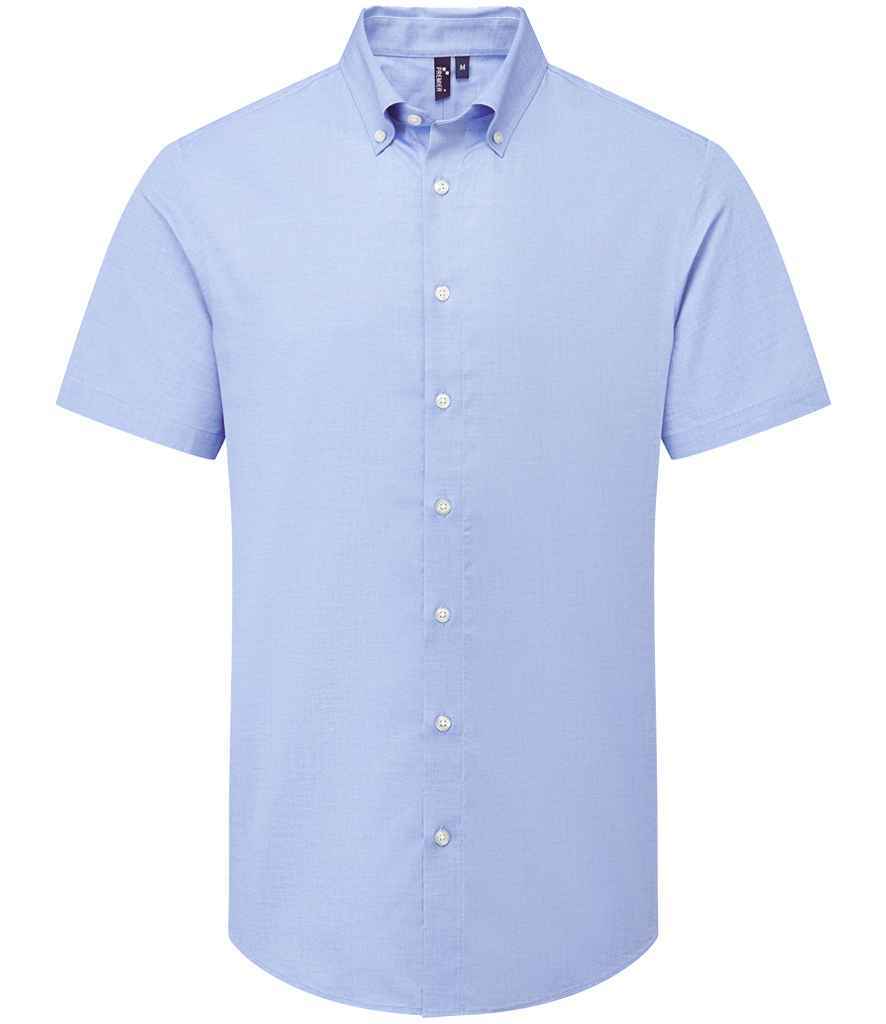 Premier Supreme Short Sleeve Oxford Shirt – Comfortable, Stylish & Sustainable