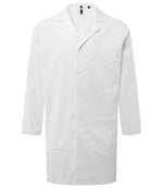 Premier Essential 3 Pocket Work Coat – Durable and Practical Workwear White 5XL