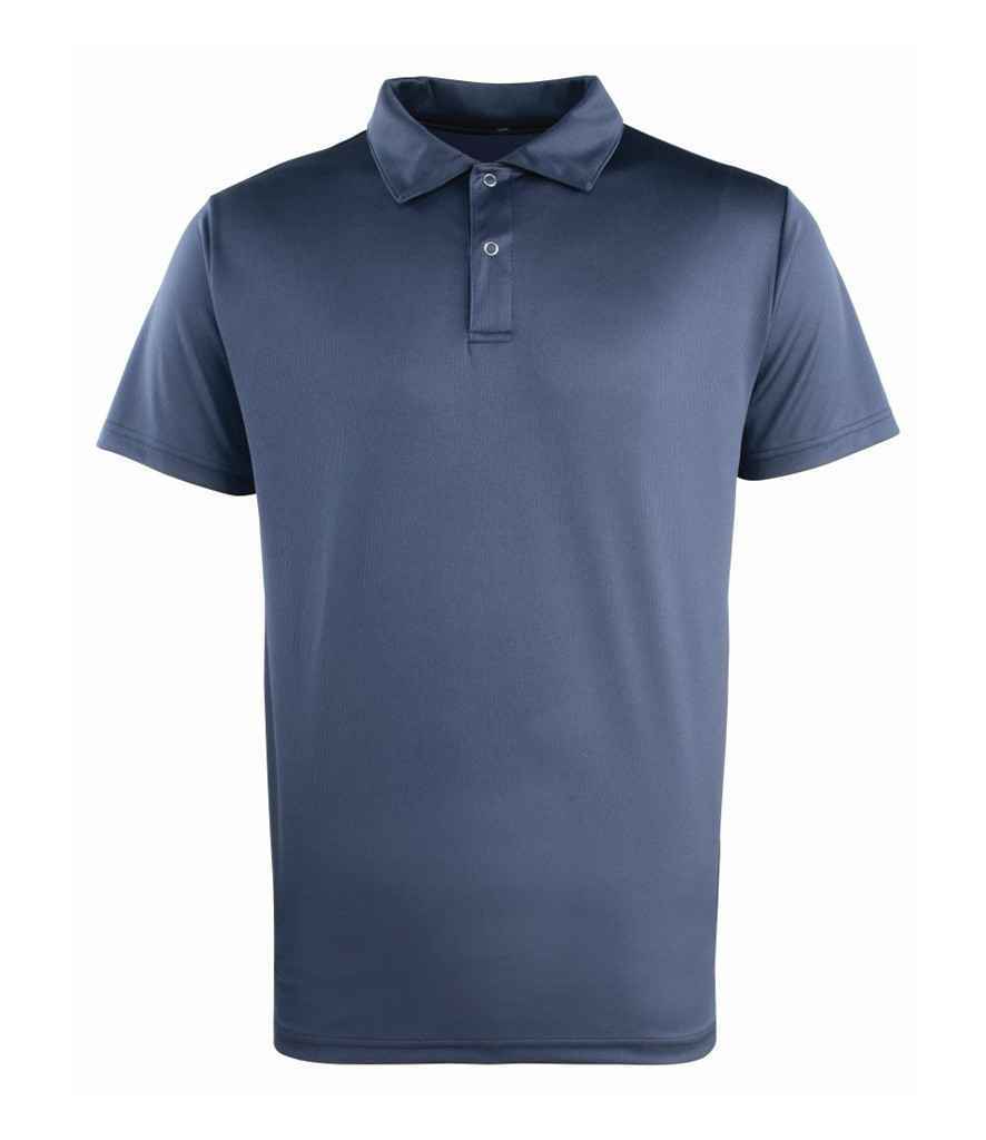 Premier Coolchecker Stud Piqué Polo Shirt – Moisture-Wicking Hospitality Polo
