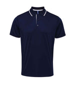Premier Contrast Coolchecker Piqué Polo Shirt – Premier Polo Shirts Ireland Navy/White 4XL