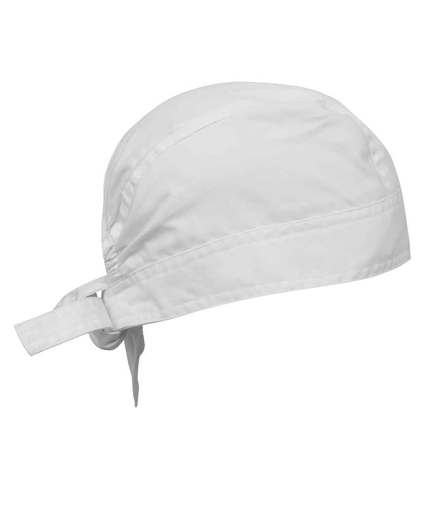 Premier Chef's Zandana - Durable Hospitality Headwear by Premier White ONE