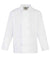 Premier Unisex Long Sleeve Chef's Jacket – Durable Hospitality Wear White 5XL