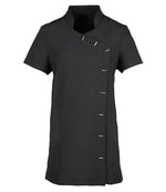 Premier Ladies Orchid Tunic - Premier Ladies Orchid Short Sleeve Tunic Black 10