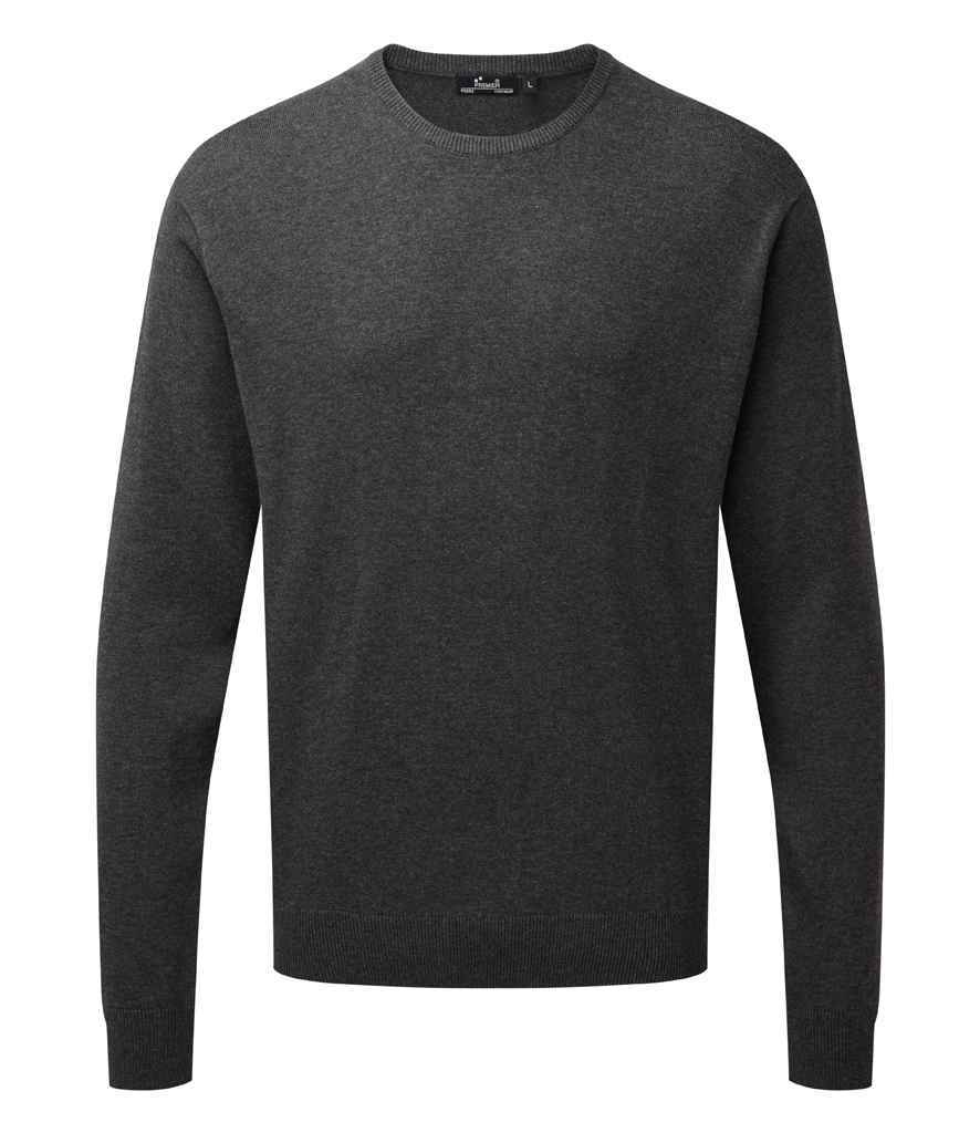 Premier Cotton Rich Crew Neck Sweater – Comfortable and Stylish Knitwear