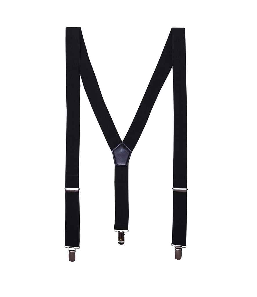 Premier Clip On Braces – Durable Workwear Add-On from Premier Black ONE