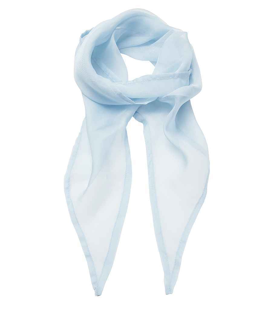 Premier Colours Chiffon Scarf – Lightweight and Stylish Workwear Accessory