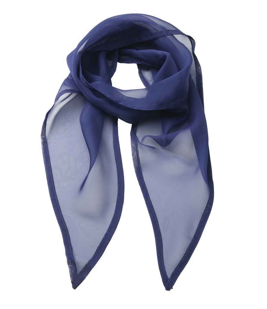 Premier Colours Chiffon Scarf – Lightweight and Stylish Workwear Accessory