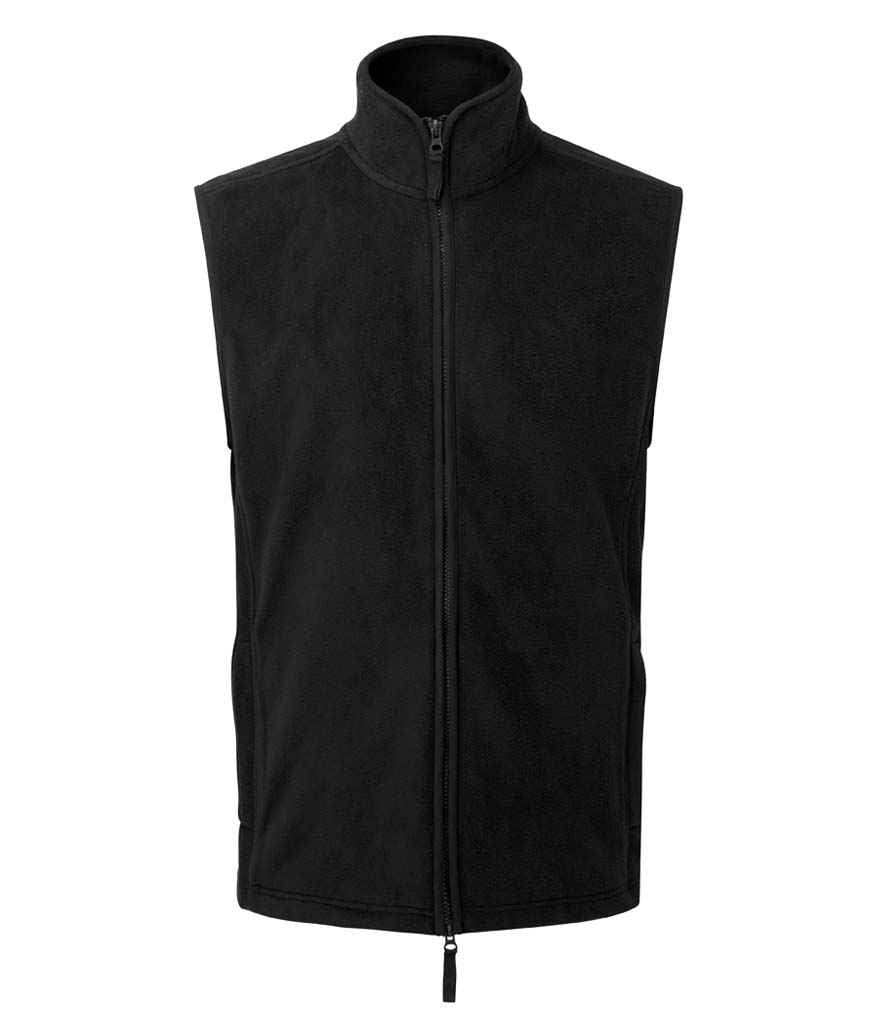 Premier Artisan Fleece Gilet – Durable and Comfortable Outdoor Wear Black/Black 3XL