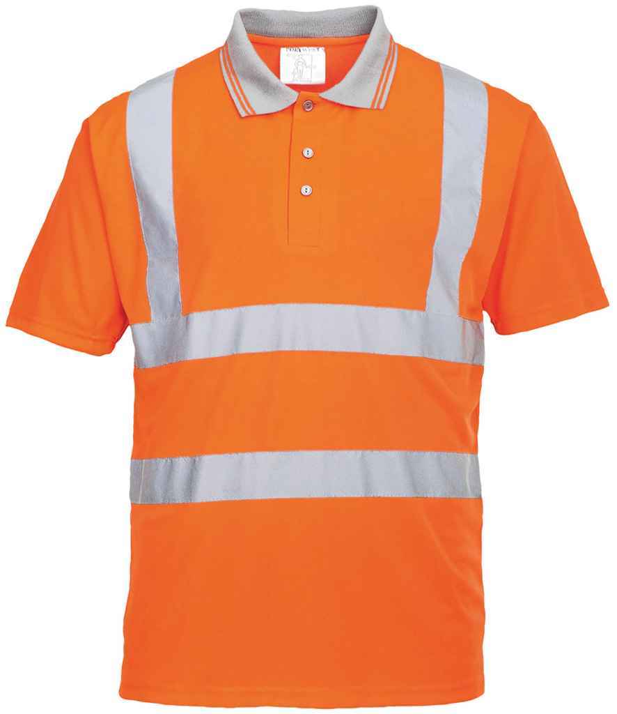 Portwest Hi-Vis Polo Shirt for Safety and Visibility