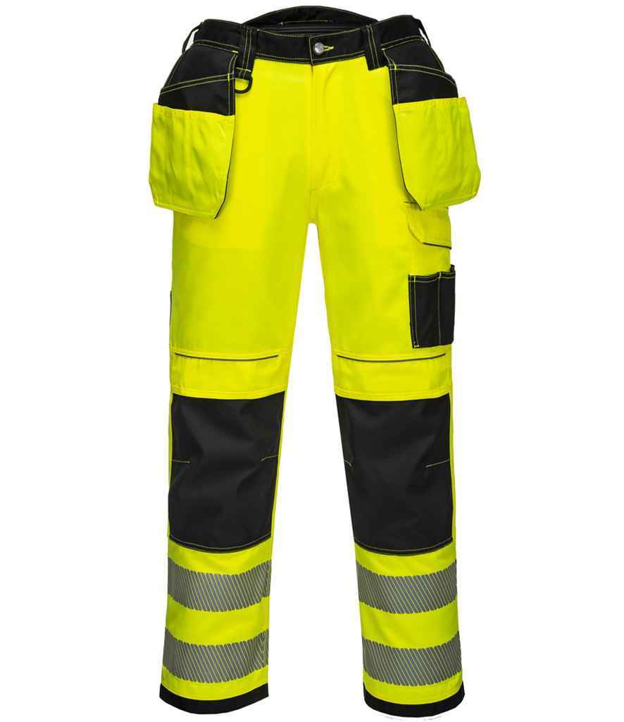 Portwest PW3 Hi-Vis Trousers - Durable High Visibility Workwear