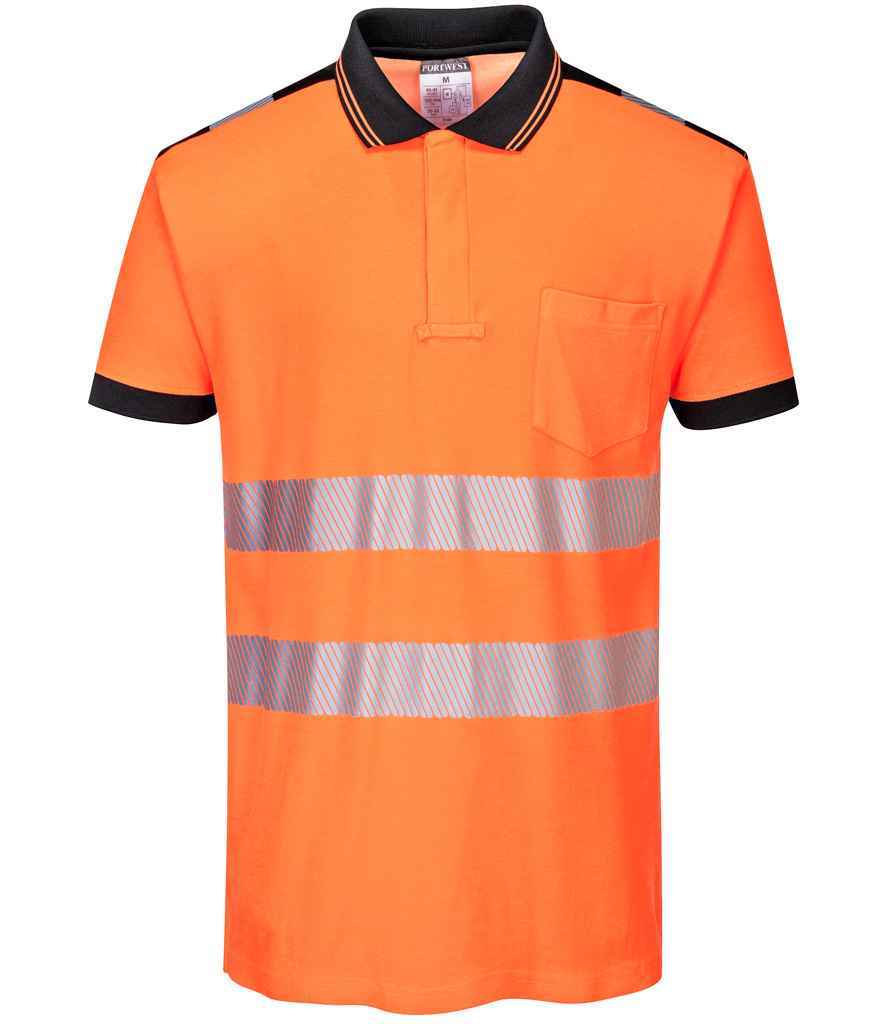 Portwest PW3 Hi-Vis Polo Shirt for Bulk Orders | Fou Tees Ireland