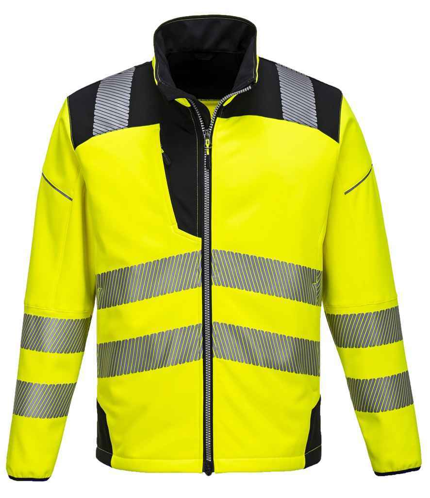 Portwest PW3 Hi-Vis Soft Shell Jacket – Durable Hi-Vis Workwear for Irish Businesses