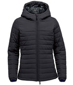 Stormtech Ladies Nautilus Quilted Hooded Jacket – Warm and Stylish Outerwear Black 3XL