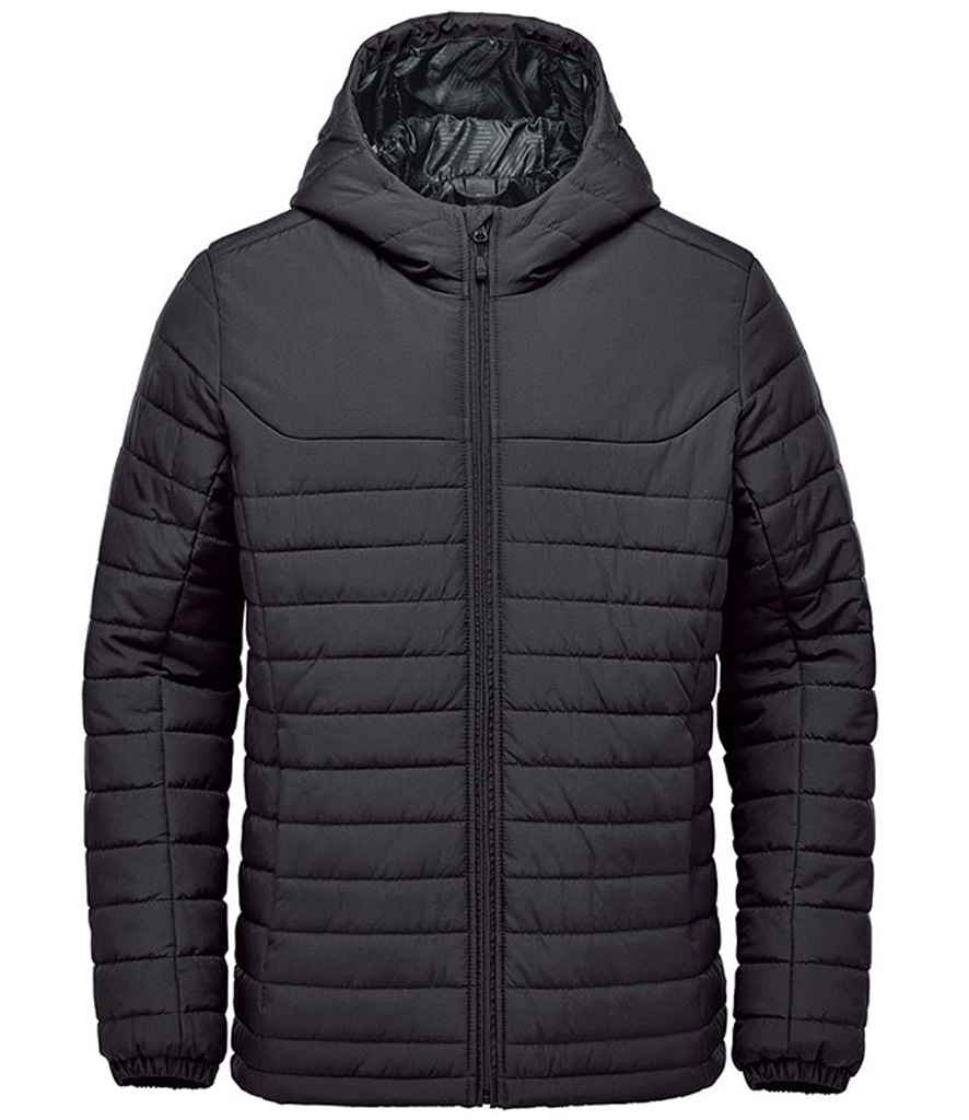 Stormtech Nautilus Quilted Hooded Jacket - Durable Outdoor Wear from Fou Tees Ireland Black 5XL