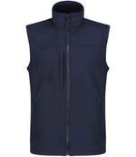 Regatta Flux Soft Shell Bodywarmer by Regatta Professional - Lightweight, Durable & Eco-Friendly Navy/Navy 4XL