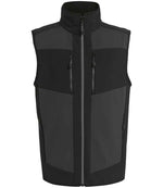 Regatta E-Volve Soft Shell Bodywarmer – Durable, Eco-Friendly Workwear Ash/Black 3XL