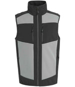 Regatta E-Volve Soft Shell Bodywarmer – Durable, Eco-Friendly Workwear Mineral Grey/Ash 3XL