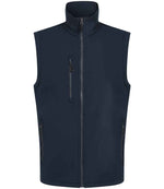 Regatta Navigate Two Layer Soft Shell Bodywarmer - Practical and Sustainable Workwear Navy/Seal Grey 3XL