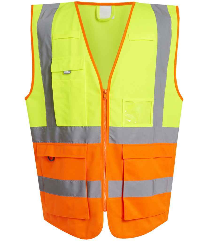 Regatta High Visibility Pro Executive Vest – Reliable Safety Wear from Fou Tees Ireland