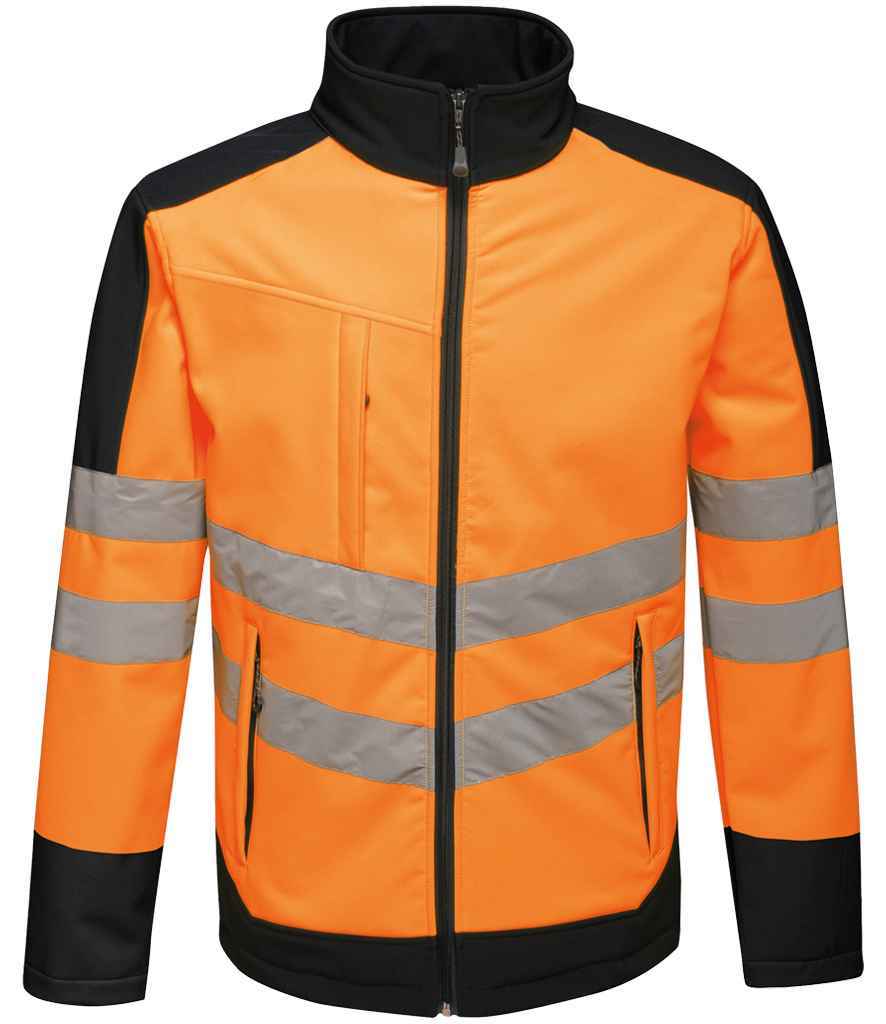 High Visibility Soft Shell Jacket - Regatta High Visibility Pro Soft Shell Jacket