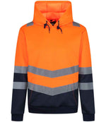 Regatta High Visibility Pro Overhead Hoodie – Reliable Safety Wear for Irish Businesses Orange/Navy 3XL
