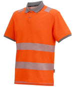 Regatta High Visibility Pro Comfort Polo Shirt Black/Orange 4XL