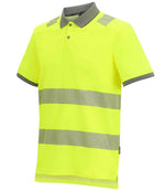 Regatta High Visibility Pro Comfort Polo Shirt Black/Yellow 4XL