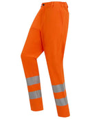 Regatta High Visibility Pro Contract Stretch Action Trousers Orange 46