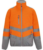 High Visibility Thermal Jacket - Regatta High Visibility Two Tone Thermal Baffle Jacket
