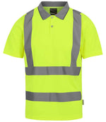 Regatta High Visibility Pro Contract Polo Shirt Yellow 4XL