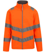 Regatta High Visibility Soft Shell Jacket - Regatta High Visibility Pro Contract Ablaze Soft Shell Jacket Orange 4XL