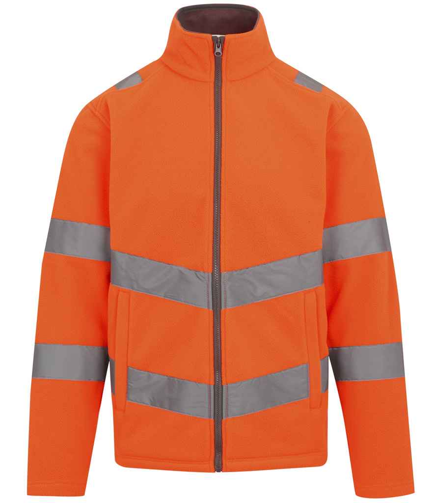 Regatta High Visibility Pro Contract Thor Fleece Jacket Orange 4XL