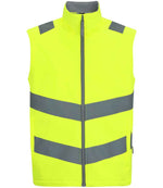 High Visibility Soft Shell Bodywarmer - Regatta High Visibility Pro Contract Ablaze Soft Shell Bodywarmer