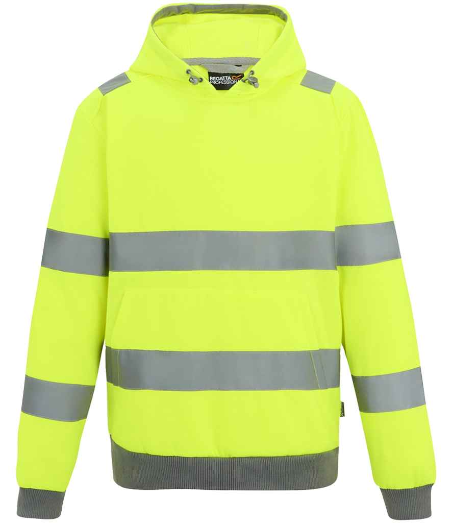 Regatta High Visibility Pro Contract Hoodie – Durable Safetywear from Fou Tees Ireland Yellow 4XL