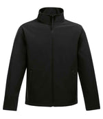 Regatta Ablaze Printable Soft Shell Jacket – Durable and Customisable Outerwear Black/Black 6XL