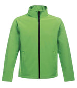 Regatta Ablaze Printable Soft Shell Jacket – Durable and Customisable Outerwear Extreme Green/Black 3XL
