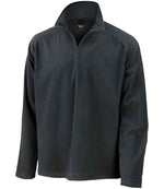 Result Core Zip Neck Micro Fleece – Comfortable Kids' Outerwear from Fou Tees Ireland Black S