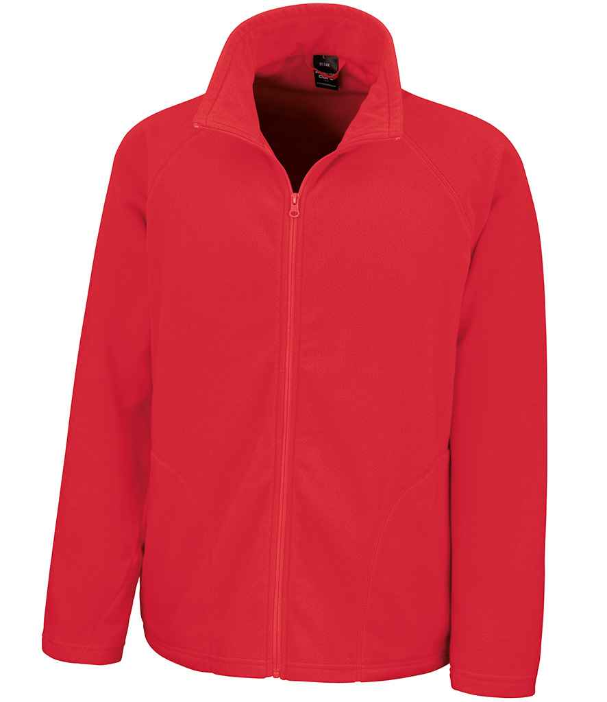 Result Core Micro Fleece Jacket – Warm and Practical Outerwear from Fou Tees Ireland Red 3XL