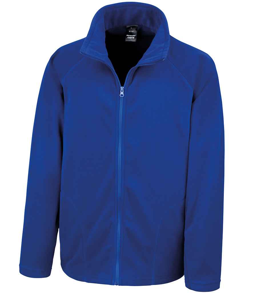 Result Core Micro Fleece Jacket – Warm and Practical Outerwear from Fou Tees Ireland Royal Blue 3XL