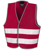 Result Core Kids Enhanced Vis Vest – Reliable Safety Wear for Children Burgundy L