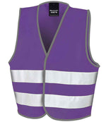 Result Core Kids Enhanced Vis Vest – Reliable Safety Wear for Children Purple L