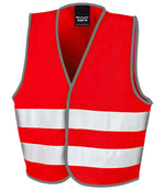 Result Core Kids Enhanced Vis Vest – Reliable Safety Wear for Children Red L