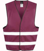 Result Core Enhanced Vis Vest – Reliable Hi-Vis Safety Wear Burgundy 2X3X
