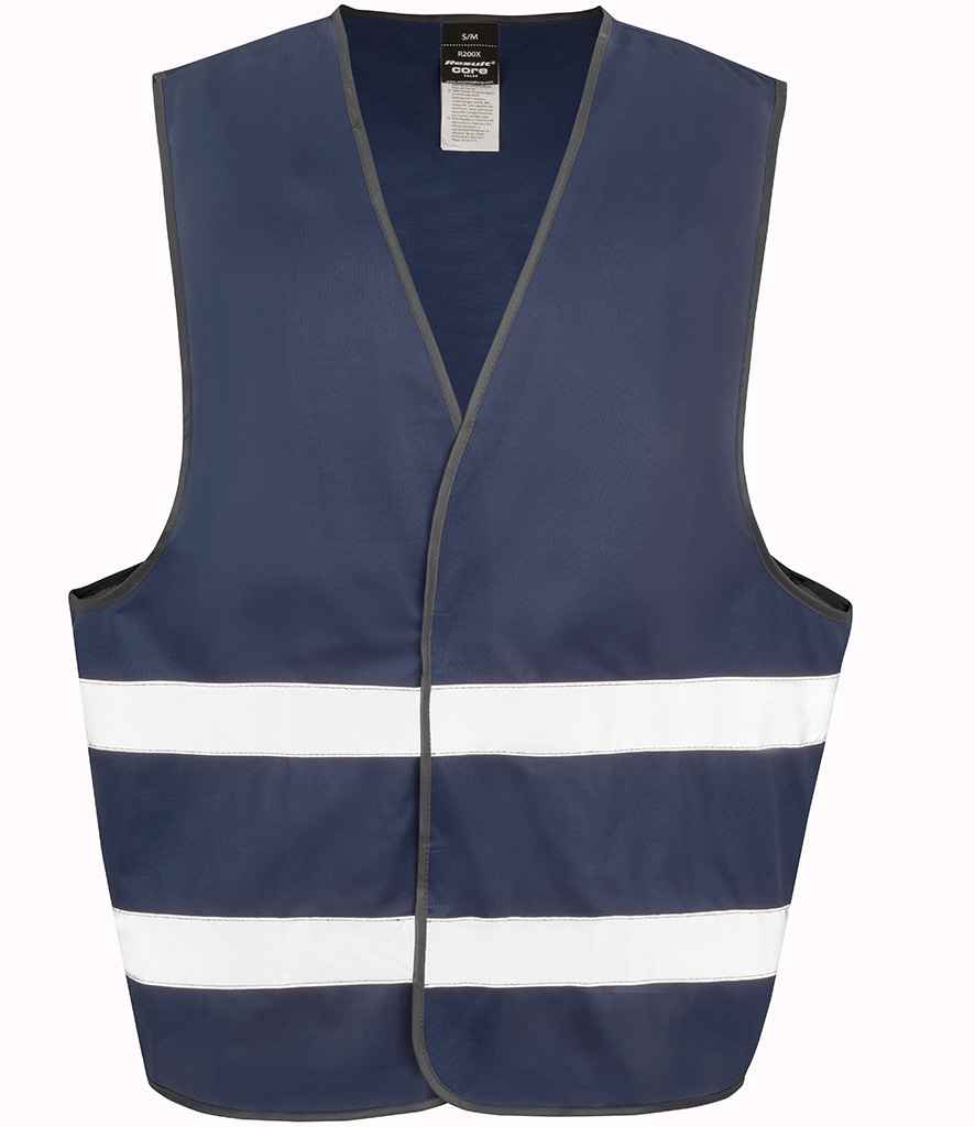 Result Core Enhanced Vis Vest – Reliable Hi-Vis Safety Wear Navy 2X3X