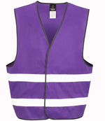 Result Core Enhanced Vis Vest – Reliable Hi-Vis Safety Wear Purple 2X3X