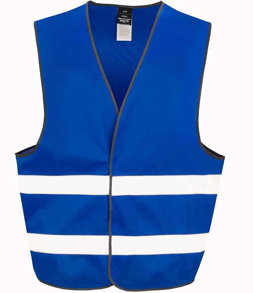 Result Core Enhanced Vis Vest – Reliable Hi-Vis Safety Wear Royal Blue 2X3X