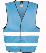 Result Core Enhanced Vis Vest – Reliable Hi-Vis Safety Wear Sky Blue 2X3X