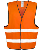 Result Core Motorist Hi-Vis Vest – Reliable Safety Wear for Irish Businesses Fluorescent Orange 2X3X