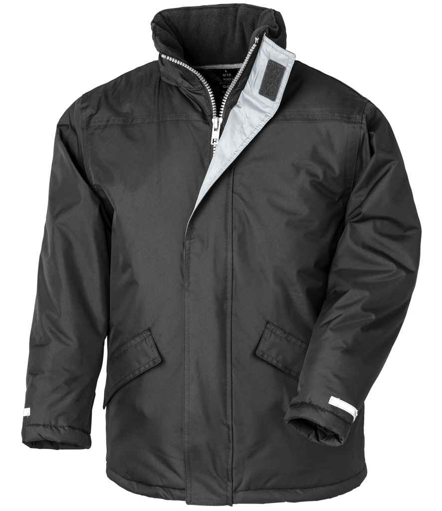 Result Core Kids Winter Parka Jacket – Warm and Durable Outerwear for Children Black 1314