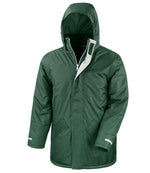 Result Core Winter Parka Jacket - Durable Waterproof Schoolwear Bottle Green 3XL